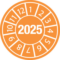 BRADY DATE 2025-DIA 30 B-429 DATE INSPECTION LBLS B-429 2025 - DIA 30 834154