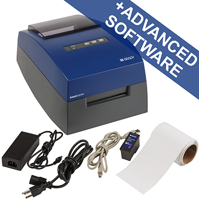 BRADY BradyJet J2000 Farbetikettendrucker – US, mit Brady Workstation-Suite J2000-US-SFIDS 199972