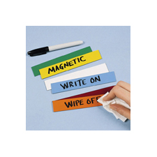 BRADY Beschriftbare Magnetetiketten: B-859 51 x 312 mm, Weiß BLANK MAGNETIC LABELS B-859 51X312MM 23