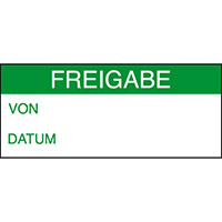 BRADY Beschriftbare Etiketten zur Qualitätskontrolle "FREIGABE" BESCHR.ET. FREIGABE-38x16-B-500 2300