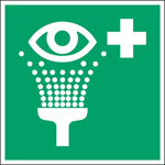 BRADY Augenspülstation – ISO 7010 E/E011/NT-SA-18X18/40-B 138977
