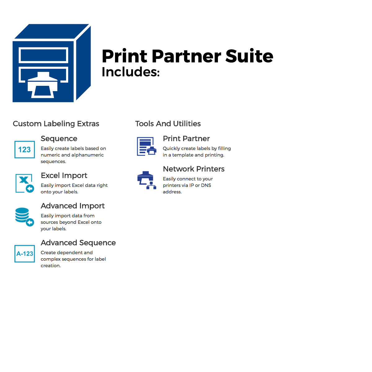 BRADY Brady Workstation Print Partner-Suite in elektronischer Form für mehre BWS-PPS-EM-VOL 148600